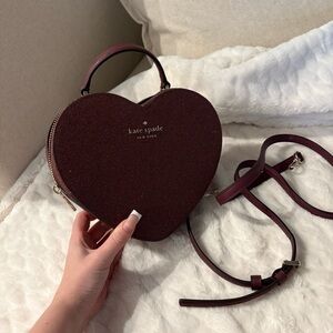 Kate Spade Loveshack Glitter Heart Crossbody
